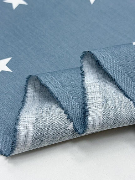 Сатин "Ралли - звезды", (комп), ш.2.35м, хлопок-100%, 120гр/м.кв