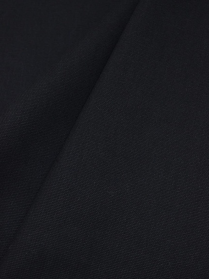 Плотный хлопок цв.Черный с синим оттенком, СОРТ2, ш.1.55м, хлопок-100%, 235гр.м/кв