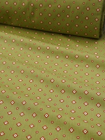 Сатин "Хельга" цв.оливковый, ш.2.35м, хлопок-100%, 110гр/м.кв