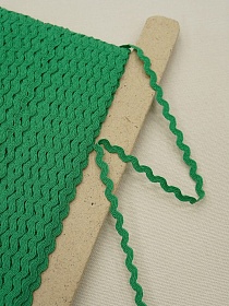 Вьюнчик цв.насыщенный зеленый, 7мм