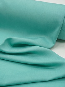 Штапель цв.Мятно-бирюзовый, ш.1.45м, вискоза-100%, 110гр/м.кв