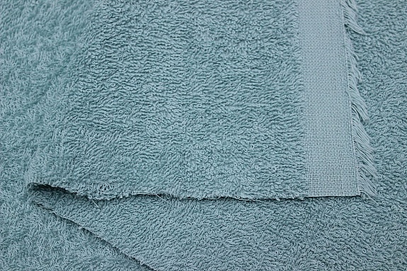 Махровая ткань цв.Светло-зеленое море, ш.1.5м, хлопок-100%, 350гр/м.кв