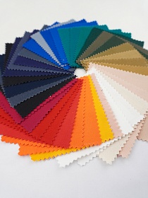 Комплект образцов "Саржа однотонная" №1