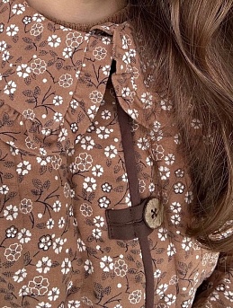 Стеганый жакет из теплого хлопка "Нелли"