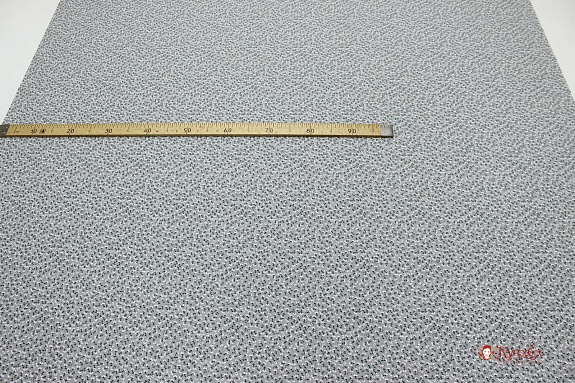 Теплый хлопок "Луговая ромашка" цв.серый, СОРТ2, ш.1.50м, хлопок-100%, 160гр/м.кв