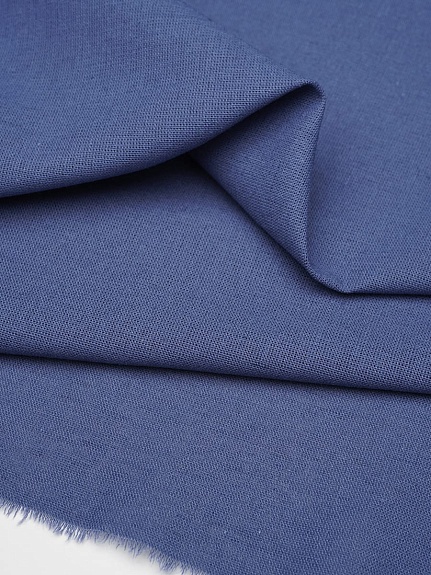 Полулен постельный цв.Джинсово-фиолетовый, ш.2.2м, лен-30%, хлопок-70%, 155гр/м.кв