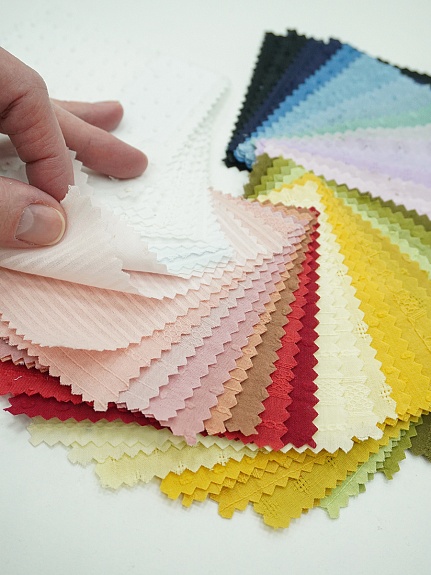 Комплект образцов "Фактурный хлопок" №1