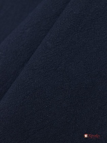 Хлопок крэш цв.Чернильно-серый, ш.1.39м, хлопок-100%, 170гр/м.кв В ОТРЕЗАХ