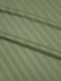 Сатин-страйп цв.Хаки шалфей (1см*1см), ш.2.2м, хлопок-100%, 120гр/м.кв