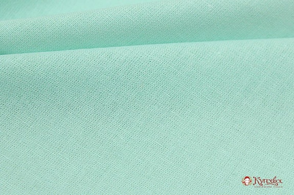 Мерный лоскут Поплин цв.Мята, ш.2.2м, хлопок-100%,105гр/м.кв