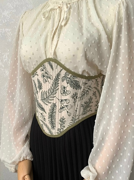 Корсет из полульна "Душистые травы"