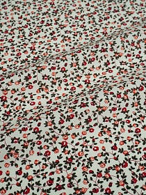 Импорт. хлопок "Кукольная нежность" цв.молочный, СОРТ2, ш.1.45м, хлопок-100%, 100гр/м.кв