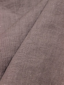 Лен костюмный с эффектом мятости цв.Серо-сиреневый флер, ш.1.45м, лен-100%, 180гр/м.кв