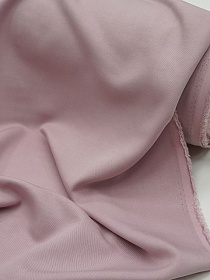 Плательная вискоза цв.Пыльный розово-сиреневый, СОРТ2, ш.1.45м, вискоза-100%, 190гр/м.кв