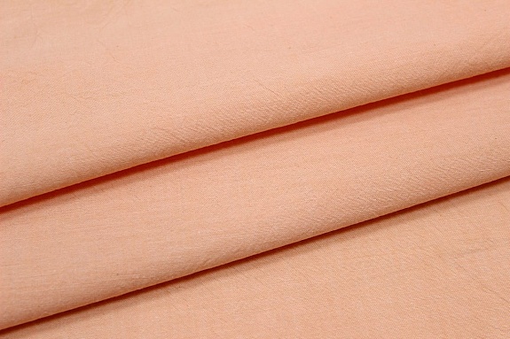 Вареный (стираный) хлопок цв.Бежево-персиковый меланж, ш.2.5м, хлопок-100%, 115гр/м.кв