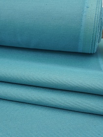 Ткань Дак цв.Бирюзово-зеленый, ш.1.8м, хлопок-65%, п/э-35%, 205гр/м.кв