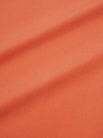 Микровельвет цв.Оранжево-коралловый, ш.1.5м, хлопок-100%, 190гр/м.кв