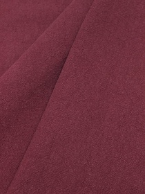 Крапива Рами (Ramie) с хлопком цв.Винтажный лилово-бордовый, ш.1.4м, крапива-50%, хлопок-50%