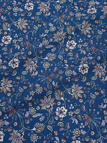 Плательная вискоза Digital "Дивный сад-ночь", ш.1.5м, вискоза-100%, 165гр/м.кв