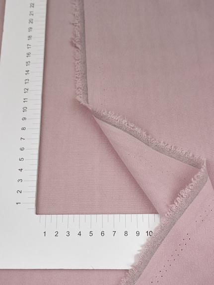 Крапива Рами (Ramie) с хлопком цв.Св.розово-сиреневый флер, СОРТ2, ш.1.4м, крапива-50%, хлопок-50%