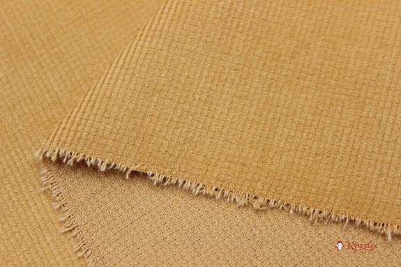 Микровельвет с эластаном цв.Сливочная карамель, ш.1.43м, хлопок-70%, эластан-30%, 280гр/м.кв