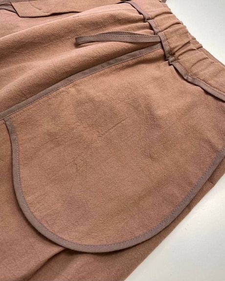 Юбка из хлопка крэш по МК OnePattern