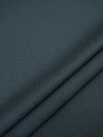 Саржа цв.Темно-серый с синим оттенком, ш.1.5м, хлопок-100%, 240гр/м.кв