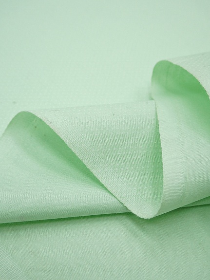 Сатин "Мелкое белое пшено на бл.мятно-салатовом", ш.1.61м, хлопок-100%, 120гр/м.кв
