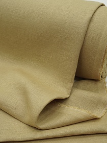 Лен костюмный цв.Песочный-2, ш.1.5м, лен-100%, 180гр/м.кв