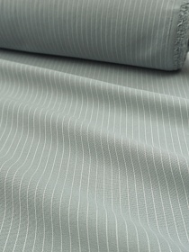 Пестрядь "Средняя полоска" цв.св.серо-лазурный, ш.1.4м, хлопок-95%, п/э-5%, 135гр/м.кв