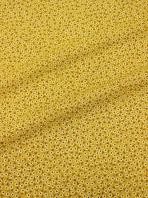 Вискоза с хлопком "Арабис на горчичном", СОРТ2, ш.1.45м, хл-70%, вискоза-30%, 90гр/м.кв