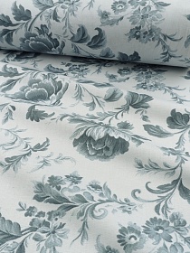 Бязь "Дымчатый сад", ГОСТ, ш.1.5м, хлопок-100%, 138гр/м.кв