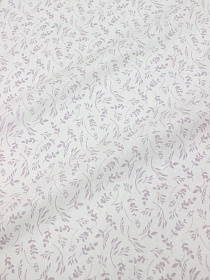 Поплин "Зайкина лужайка - веточки", (комп), ш.1.5м, хлопок-100%, 105гр/м.кв