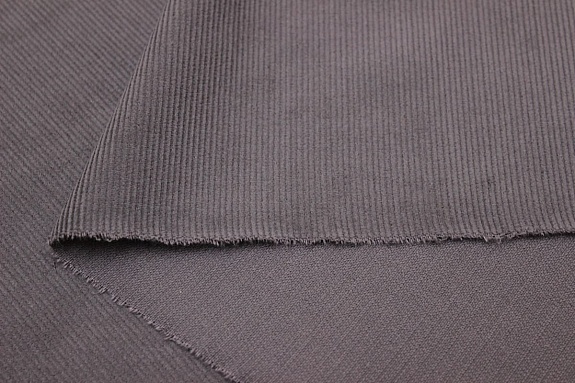 Микровельвет цв.Кофейно-серый с лиловым оттенком, СОРТ2, ш.1.47м, хлопок-100%, 190гр/м.кв