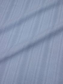 Фактурный хлопок "Рельефные полоски" цв.винтажно-голубой, ш.1.46м, хл-100%, 110гр/м.кв