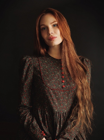 Платье из импортного хлопка "Ульяна"