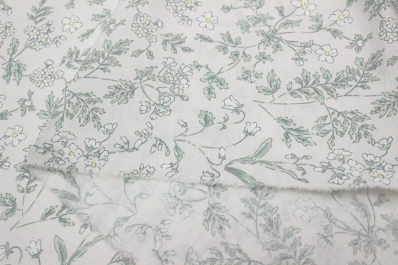 Сатин "Нежное настроение" цв.бл.бежево-серый, ш.2.35м, хлопок-100%, 110гр/м.кв