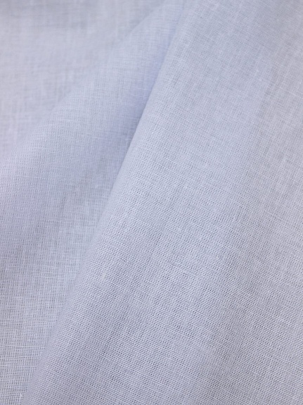 Поплин цв.Бледный серо-голубой, ш.2.2 м, хлопок-100%, 105гр/м.кв