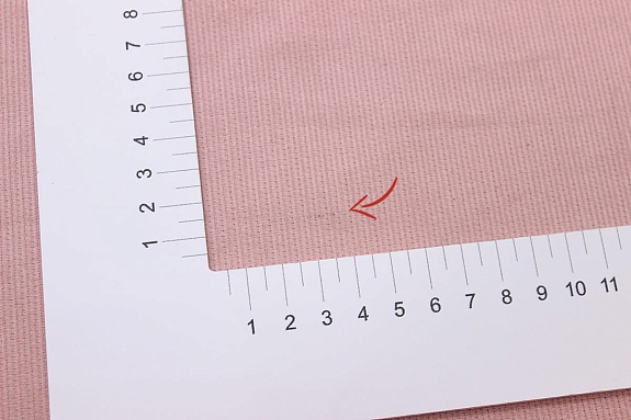 Брак(цена снижена) Микровельвет цв.Винтажный пыльно-розовый, ш.1.42м, хлопок-100%, 200гр/м.кв