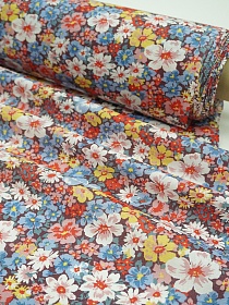 Ситец "Цветение лета", ш.0.8м, хлопок-100%, 85гр/м.кв