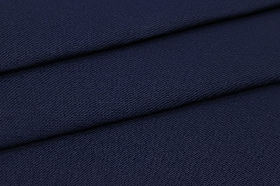 Саржа цв.Чернильно-синий, ш.1.5м, хлопок-100%, 260гр/м.кв