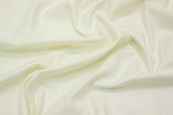 Сатин цв.Кремовый, ш.2.2м, хлопок-100%, 125гр/м.кв