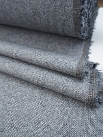 Шерсть пальтово-костюмная Твид цв.Светло-серый, ш.1.5м, шерсть-50%, п/э-50%, 340гр/м.кв