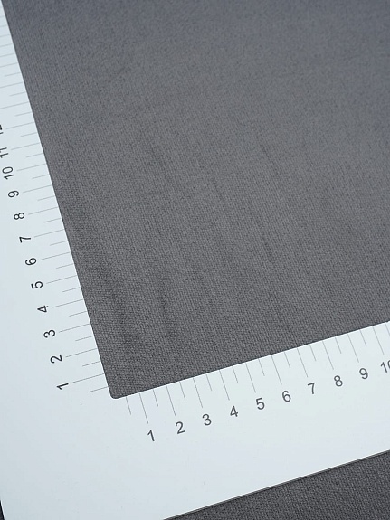 Бархат цв.Мокрый асфальт, ш.1.5м, хлопок-90%, лайкра-5%, п/э-5%, 280гр/м.кв