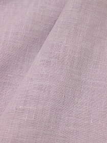 Лен костюмный с эффектом мятости цв.Бледный розово-сиреневый флер-2, ш.1.45м, лен-100%, 190гр/м.кв
