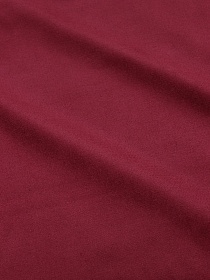 Мерный лоскут(ткань вотрезах) - Бархат цв.Темный бордово-вишневый, ш.1.45м, хлопок-90%, лайк