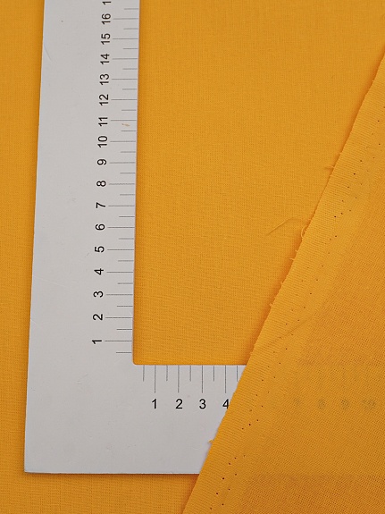 Бязь цв.Темно-желтый, СОРТ2, ш.1.5м, хлопок-100%, 130гр/м.кв