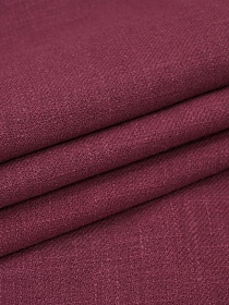 Крапива Рами (Ramie)-диагональ, цв.Бордово-вишневый, ш.1.4м, крапива-100%, 240гр/м.кв