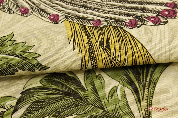 Интерьерный хлопок "Эдем" цв.светло-пшеничный, ш.1.5м,  хлопок-100%, 230гр/м.кв