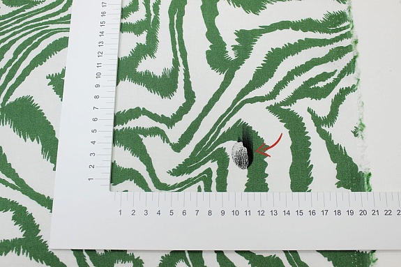 Штапель "Сафари" цв.травяной,СОРТ2,  ш.1.45м, вискоза-100%, 90гр/м.кв,